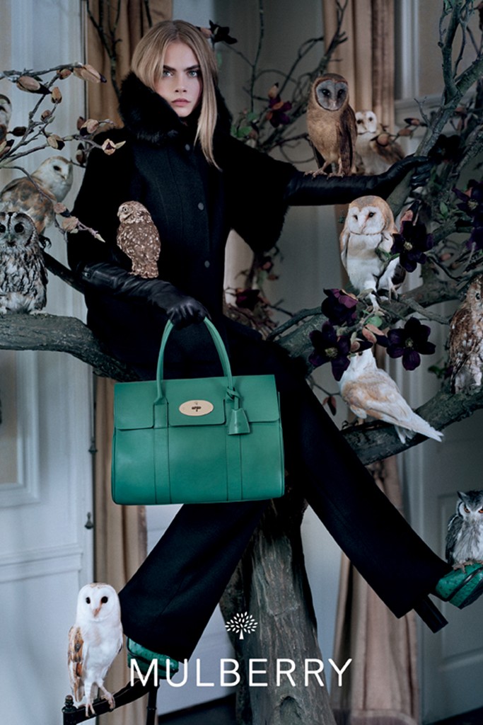 Mulberry Fall Winter 2013 Ad Campaign Featuring Cara Delevingne 1