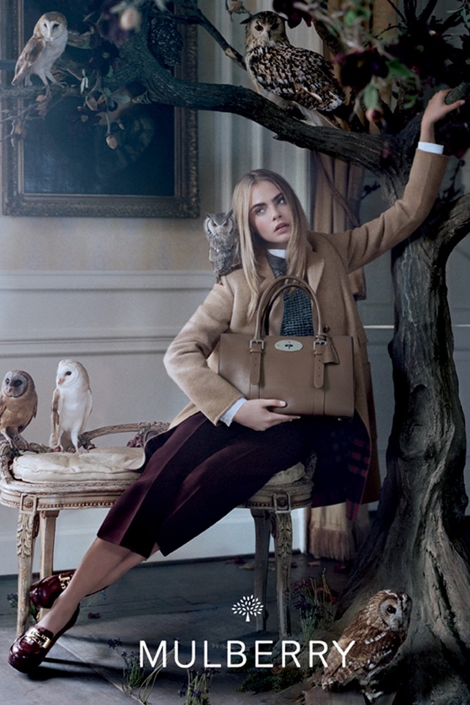 Mulberry Fall Winter 2013 Ad Campaign Featuring Cara Delevingne 2