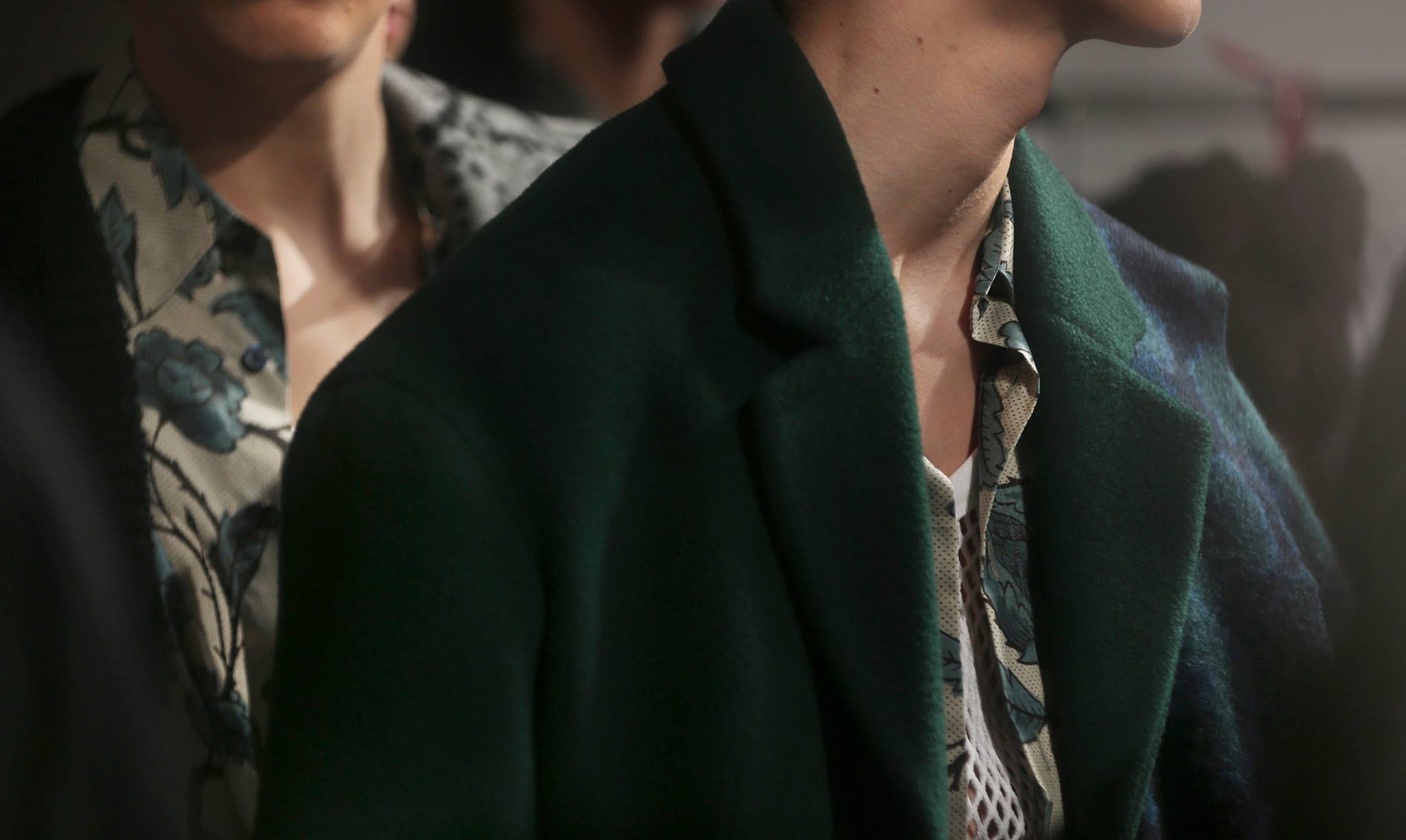 Backstage at the The Burberry Prorsum Menswear Fall Winter 2014 Show 6