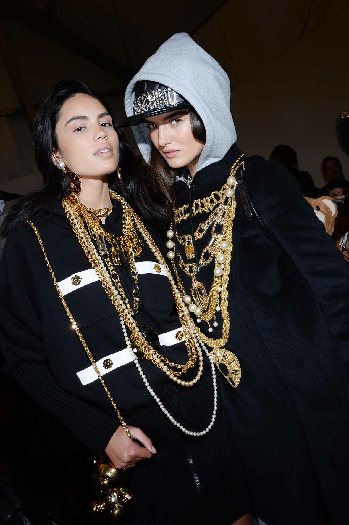 Backstage at the Moschino Fall Winter 2015 Show 16