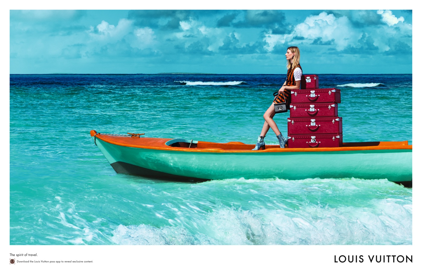Louis Vuitton desafía a la lluvia en su paradisíaca isla italiana