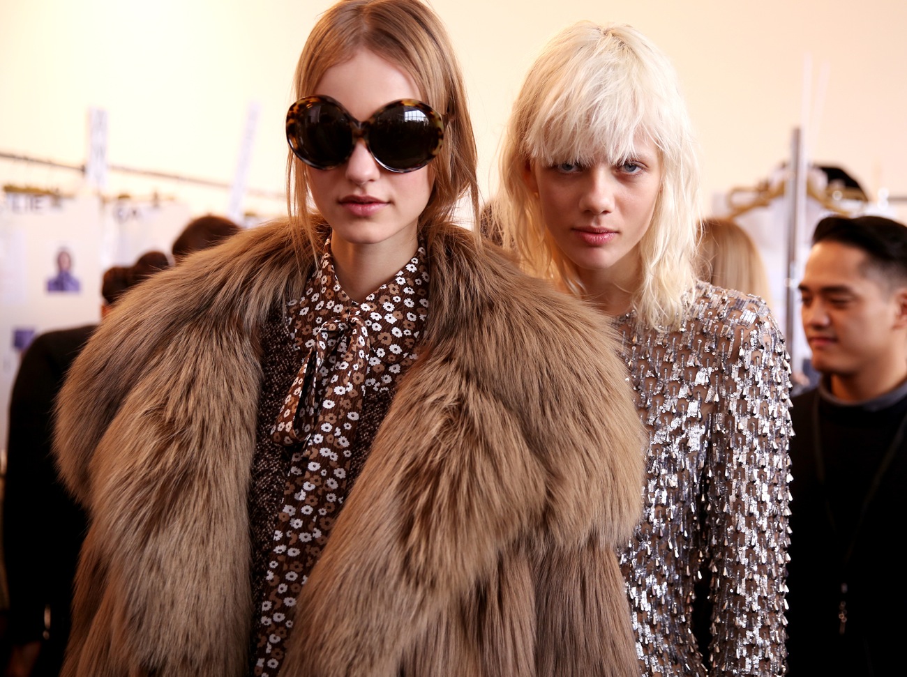 Backstage at the Michael Kors Fall Winter 2016 Show 1