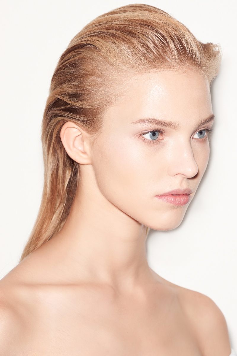 Backstage at the Versace Spring Summer 2015 Show Hair by Guido Palau for Redken 2