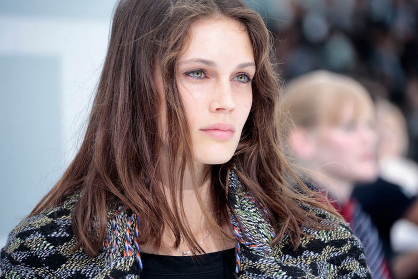 Marine Vacth at the Chanel Spring Summer 2016 Show